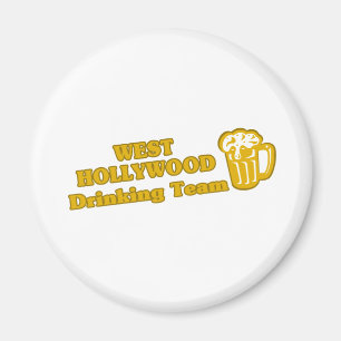 West Hollywood Drinking Team tee shirts Magnet