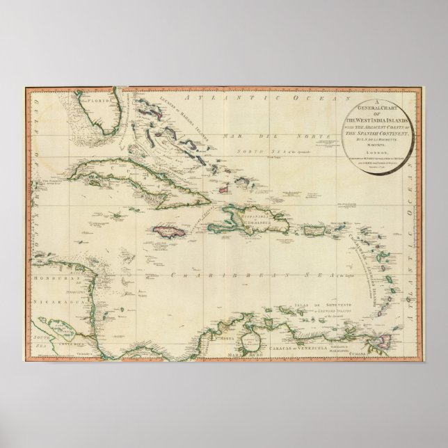 West India Islands 3 Poster (Front)