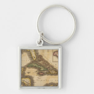 West India Islands Key Ring