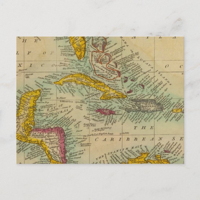 West India Islands Postcard (Front)