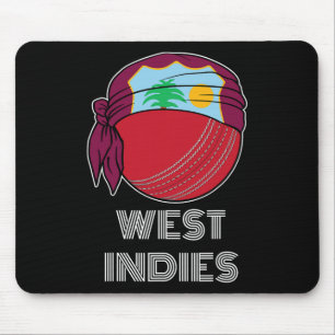 West Indian Cricket Fans Shirt Fans Gift West Indi Mouse Pad