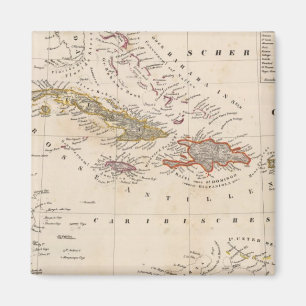 West Indies 10 Magnet