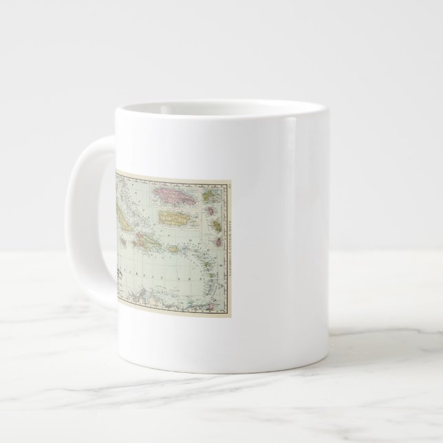 West Indies 11 Large Coffee Mug (Front Left)