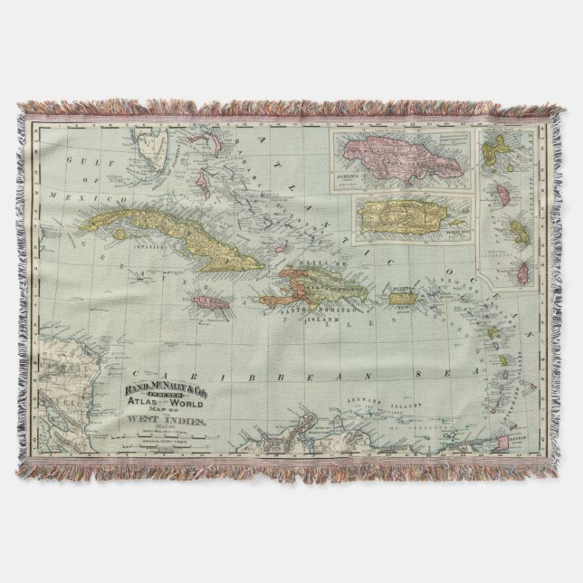 West Indies 11 Throw Blanket (Front)