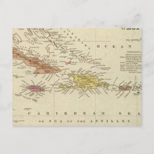 West Indies 14 Postcard