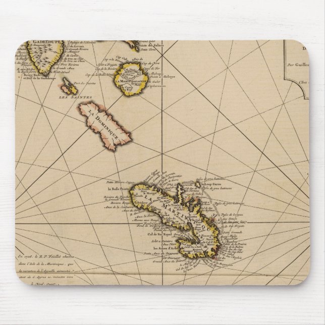 West Indies 18 Mouse Pad (Front)