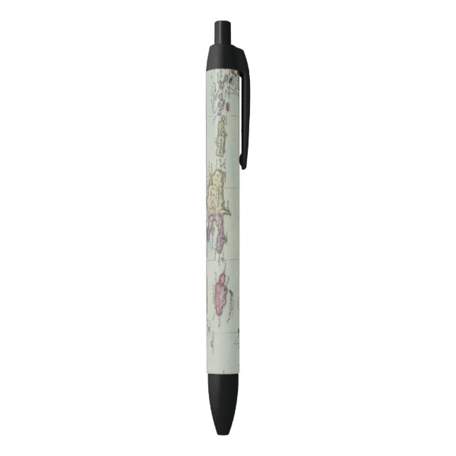 West Indies 21 Black Ink Pen (Bottom (Vertical))