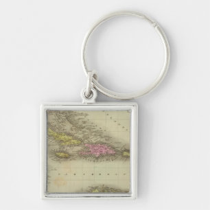 West Indies 23 Key Ring