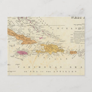 West Indies 4 Postcard