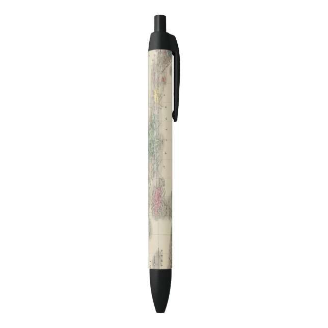 West Indies 9 Black Ink Pen (Bottom (Vertical))