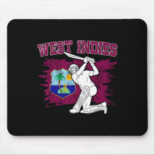 West Indies Cricket Fan West Indies Supporter Cric Mouse Pad