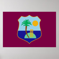 West Indies cricket flag