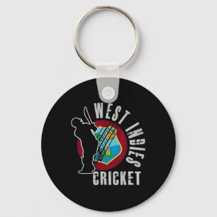 West Indies Cricket Team Support Design Gifts Key Ring