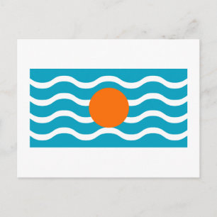 West Indies Federation Flag Postcard