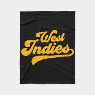 West Indies Jersey Cricket Fan West Indies Cricket Fleece Blanket