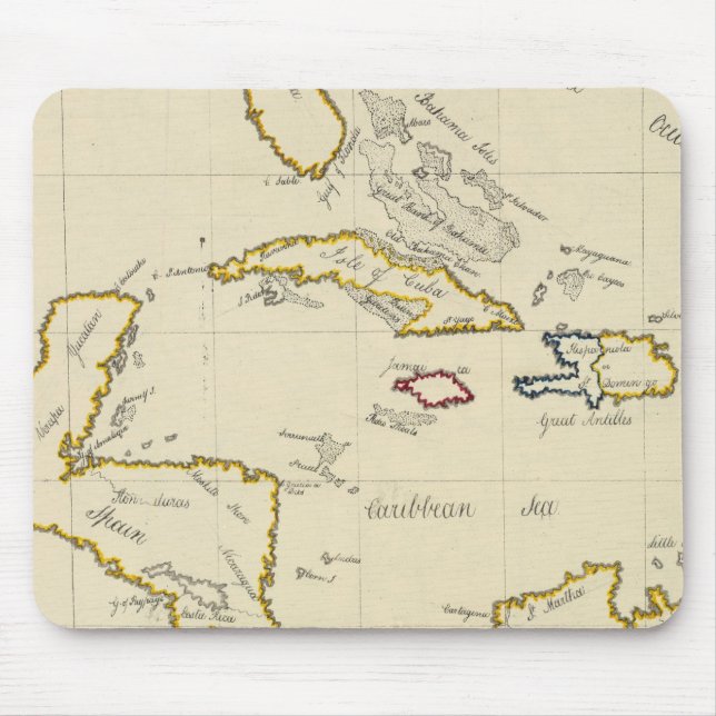 West Indies Mouse Pad (Front)
