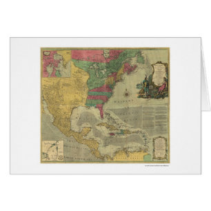 West Indies & North America Map - 1774