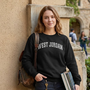 WEST JORDAN University-Style America College Sweatshirt