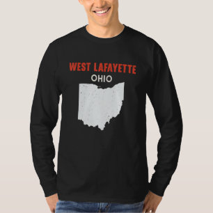 West Lafayette Ohio USA State America Travel Ohioa T-Shirt
