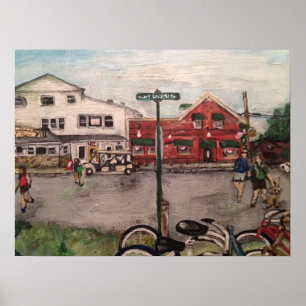 "West Lakeshore Drive" Kelley's Island, Ohio Poster