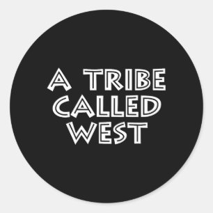 West Last Name Family Reunion Vacation Classic Round Sticker