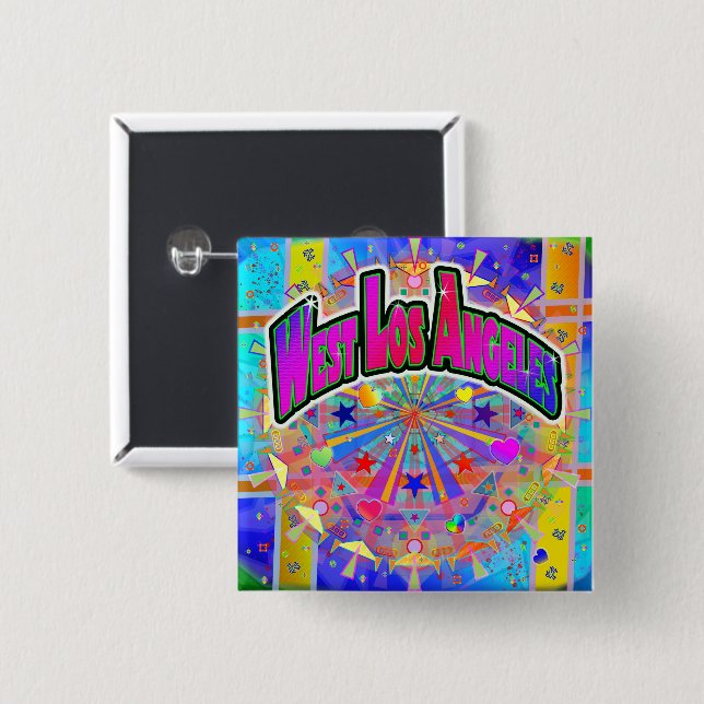 West Los Angeles Cosmic Unity Button (Front & Back)
