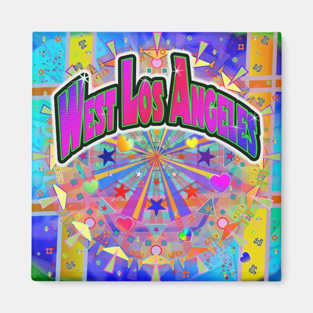 West Los Angeles Cosmic Unity Magnet (Front)