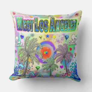 West Los Angeles Deep Dream Pillow