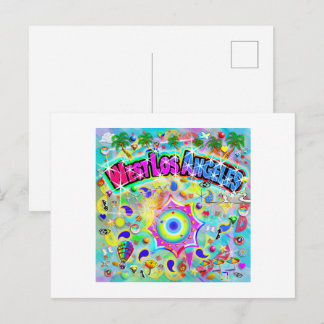 West Los Angeles Mystic Dance Holiday Postcard