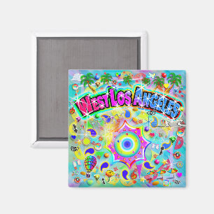 West Los Angeles Mystic Dance Magnet