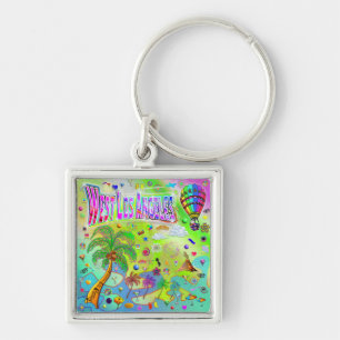 West Los Angeles Timeless Melody Keychain