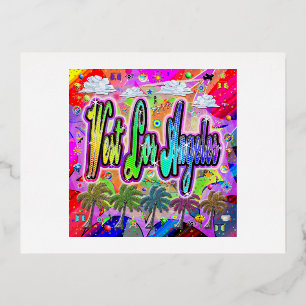 West Los Angeles Vista Express Postcard