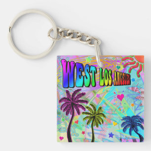 West Los Angeles Vivid Romance Keychain