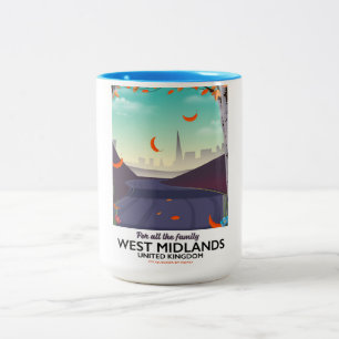 West Midlands, United Kingdom Two-Tone Coffee Mug
