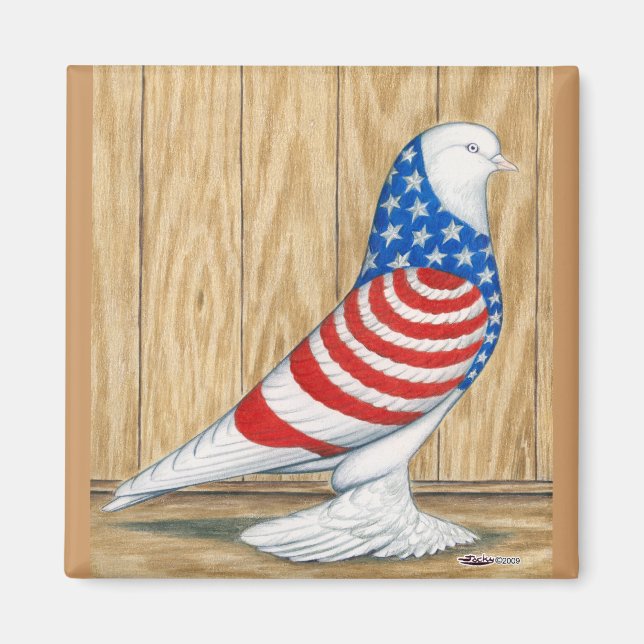 West of England Patriot Tumbler Magnet (Front)