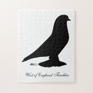 West of England Silhouette Jigsaw Puzzle