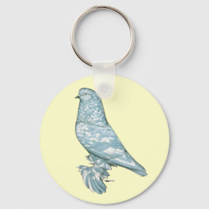 West of England Tumbler: Lavender Mottle Key Ring