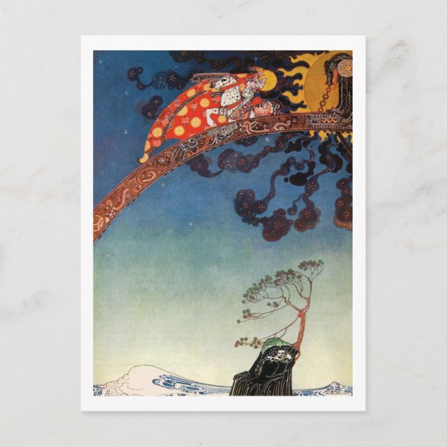 West of the moon - Nielsen Postcard (Front)