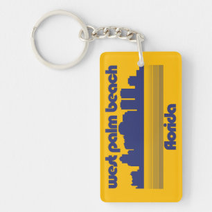 West Palm Beach Florida Key Ring