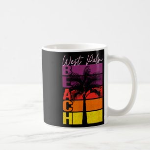 West Palm Beach Florida Surfing  Coffee Mug