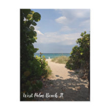 West Palm Beach Postcard