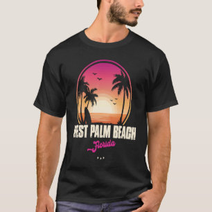 West Palm Beach Souvenir  Florida Reminder T-Shirt