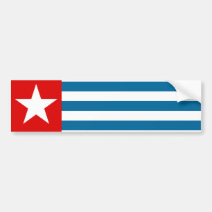 west papua bumper sticker