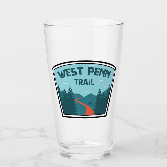 West Penn Trail Pennsylvania Glass (Front)