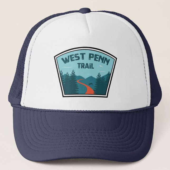 West Penn Trail Pennsylvania Trucker Hat (Front)