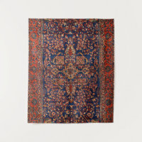 West Persia Royal Blue Red Yellow