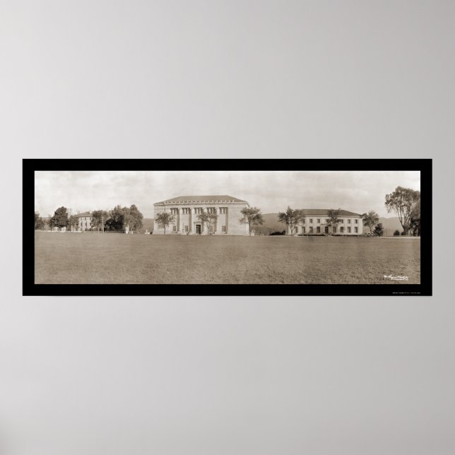 West Point Buildings Photo 1909 Poster (Front)