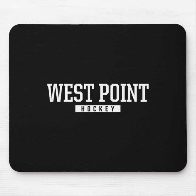 West Point High School Hockey  Mouse Pad (Front)