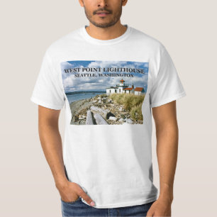 West Point Lighthouse, Washington T-Shirt
