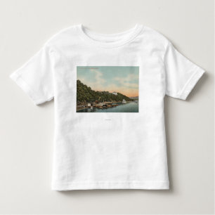 West Point, NY - View of Harbour on Hudson River Toddler T-Shirt